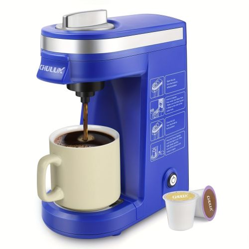 CHULUX Coffee Maker Machine,Single Cup Pod Coffee Brewer with Quick Brew Technology CHULUX Coffee Maker Machine,Single Cup Pod Coffee Brewer with Quick Brew Technology