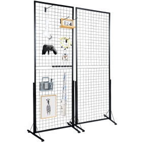 Grid Wall Panels Tower Wire Gridwall Display Racks Double Side Panels