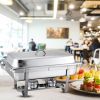 SOGA 9L Stainless Steel Chafing Food Warmer Catering Dish Full Size