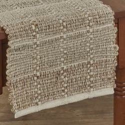 ORIGINS TABLE RUNNER 13X36 SAND