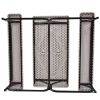 All Weather Outdoor Picnic Table Bench Set with Metal Base Wood
